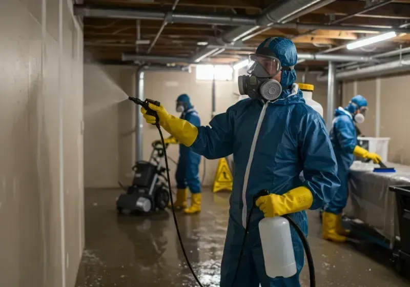 Basement Sanitization and Antimicrobial Treatment process in Cheyenne County, CO